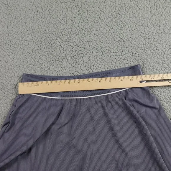 NIKE Dri Fit Mini Slip Tennis Skirt Womens Small Lavender Golf Skort Pleated Run - Picture 7 of 12